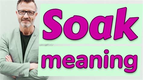 what is to soak slang